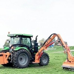 foto GWARANCJA! 106HP ciągnik+ kosiarka 6m rozdrabniacz wykop DEUTZ 5105
