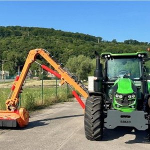 foto GWARANCJA! 106HP ciągnik+ kosiarka 6m rozdrabniacz wykop DEUTZ 5105
